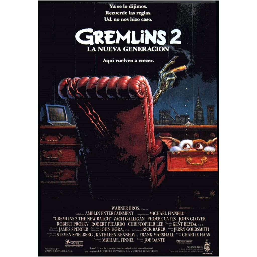 Gremlins y Gremlins 2 La Nueva Generación Pelicula en Blu Ray