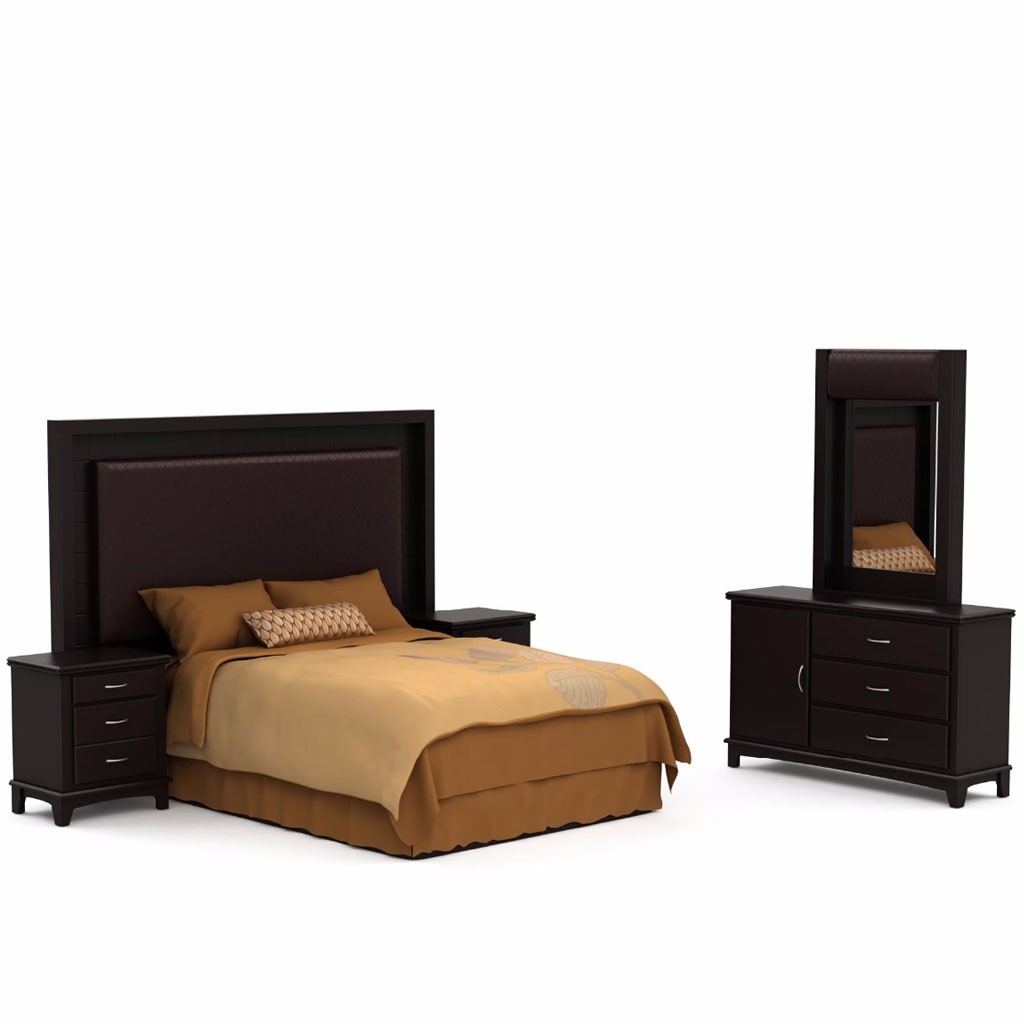 Recámara King Size Polonia 5 Piezas Estilo Contemporáneo