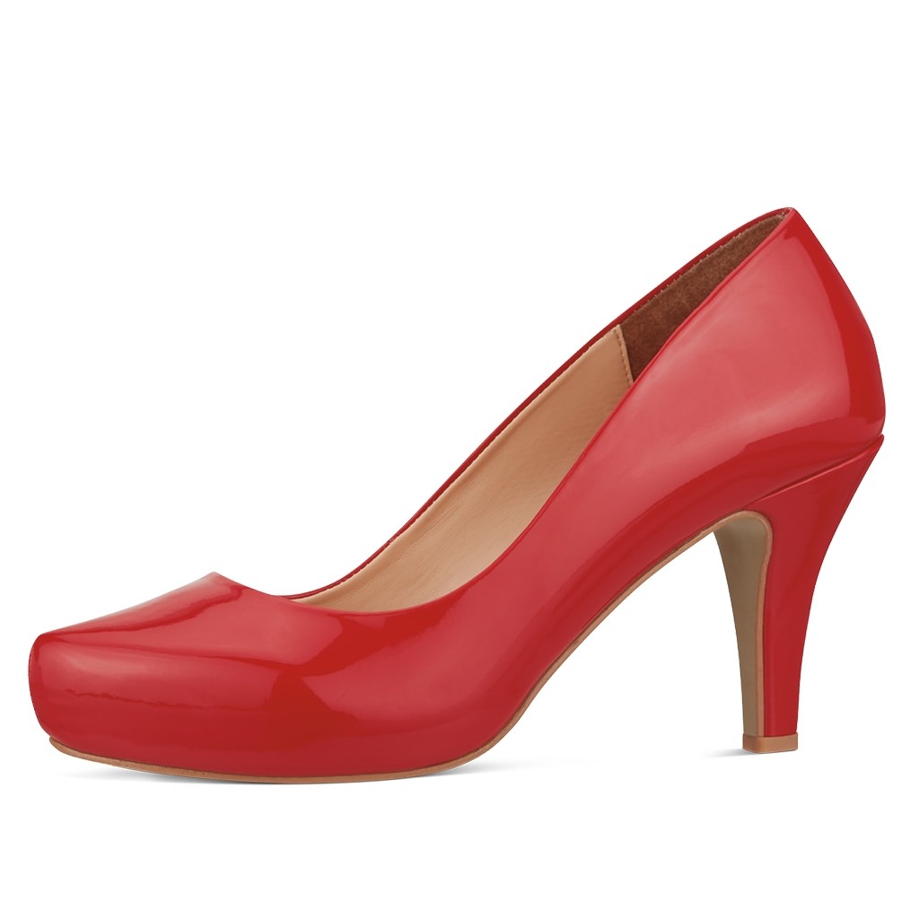 Zapato Pietro Alessandro Color Charol Rojo