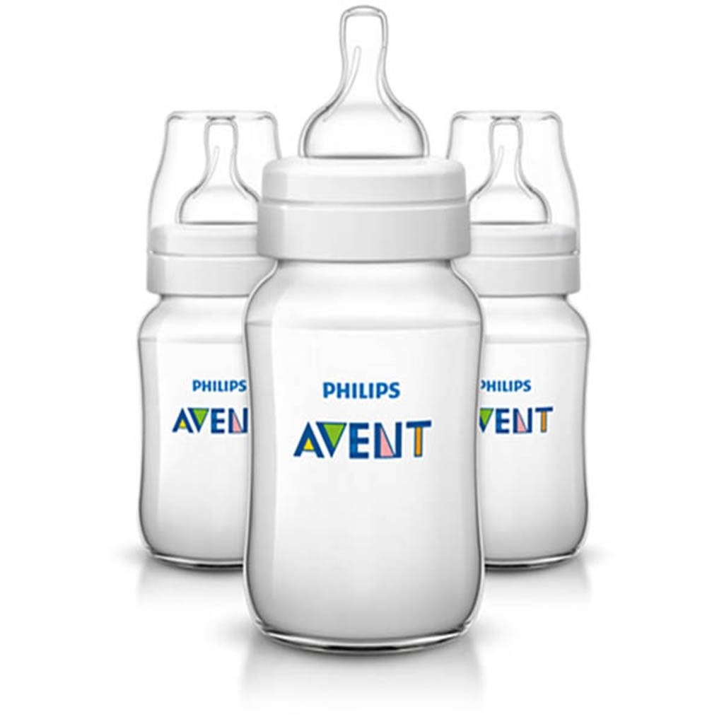 Biberón Philips Avent SCF563/37 Classic Plus PP 260ml 3 Pzas