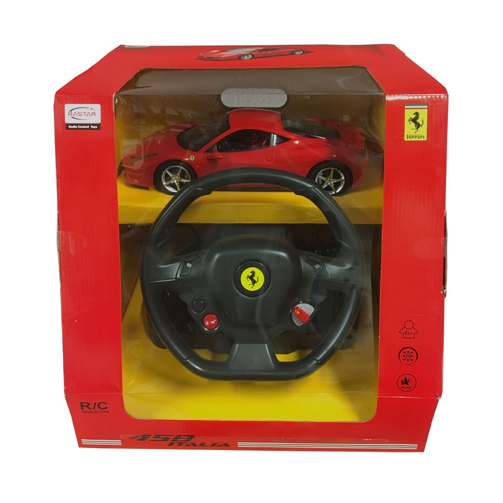 Coche de Radio Control Ferrari 458 Rastar