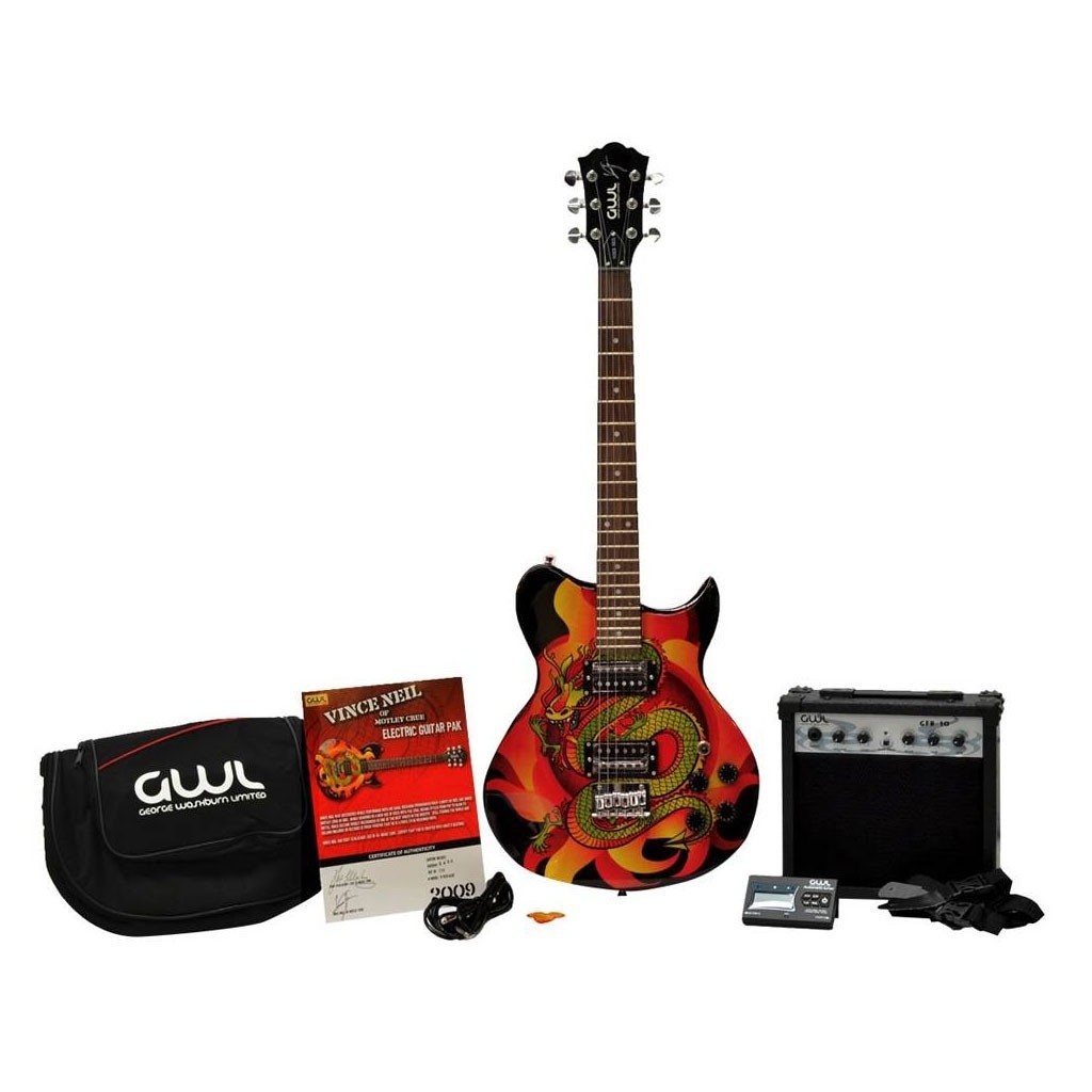 Guitarra Eléctrica Washburn Vnpak Vince Neil