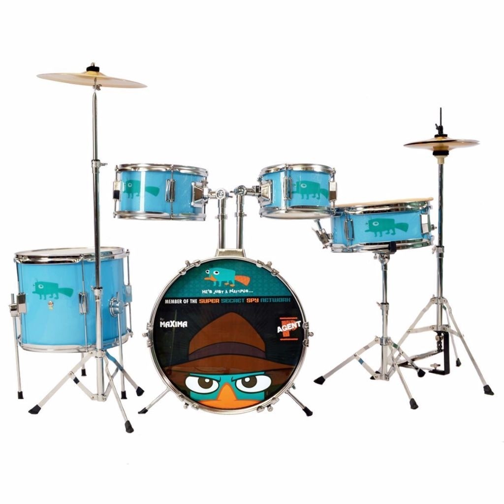 Batería Junior Máxima Motivos Perry El Ornitorrinco