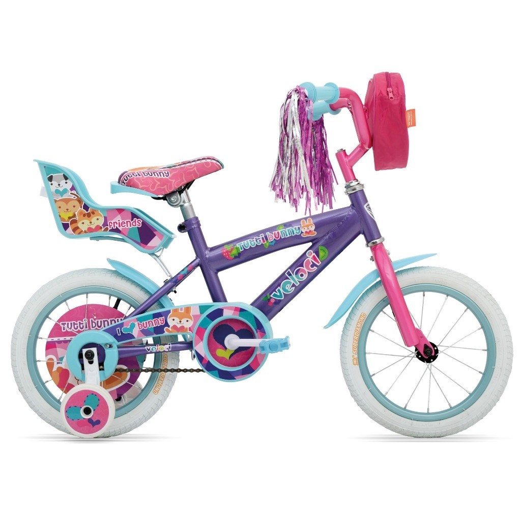 Bicicleta Veloci Tutti Bunny R14