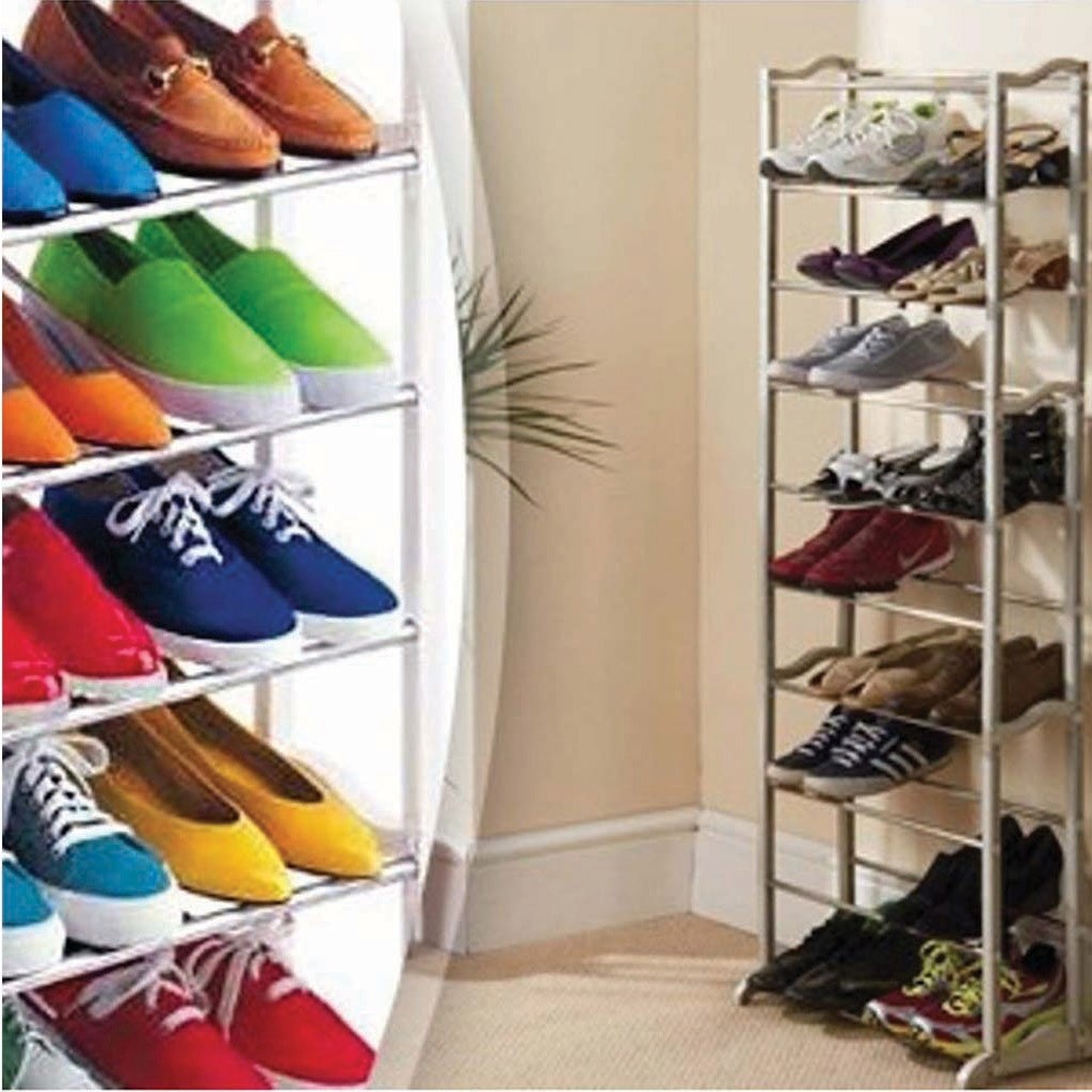 Rack Zapatera Organizador Para 30 Pares 10 Niveles