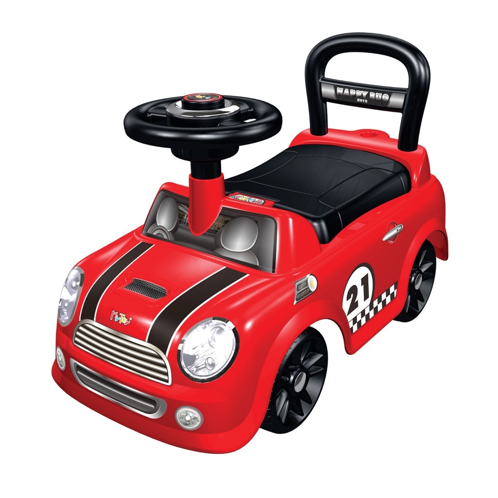 Carrito Montable Mytek Happy Bug Rojo