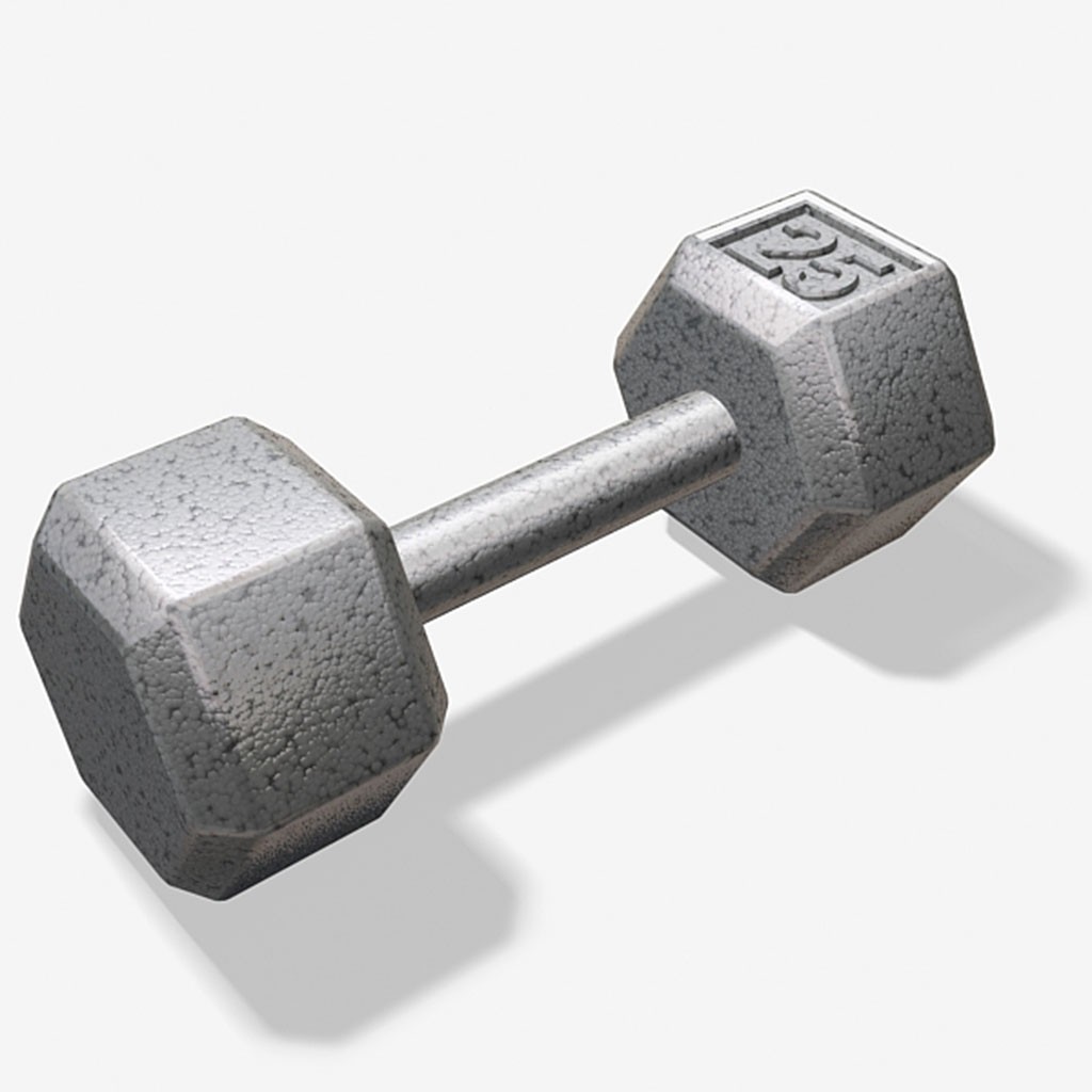 Mancuerna Hexagonal 25 Lb