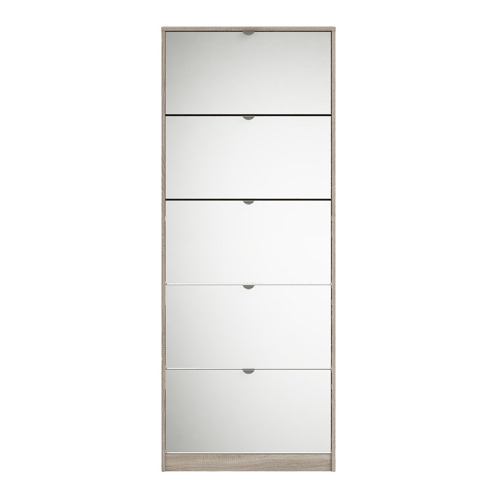 Zapatera Bright Estilo Contemporáneo 5 Compartimientos