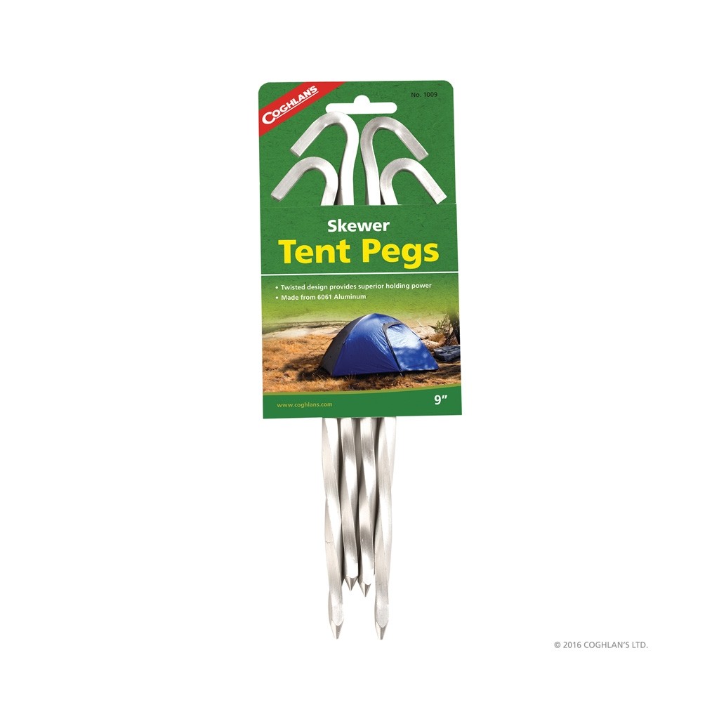 Estacas torcida de aluminio mod. 1009 Coghlans