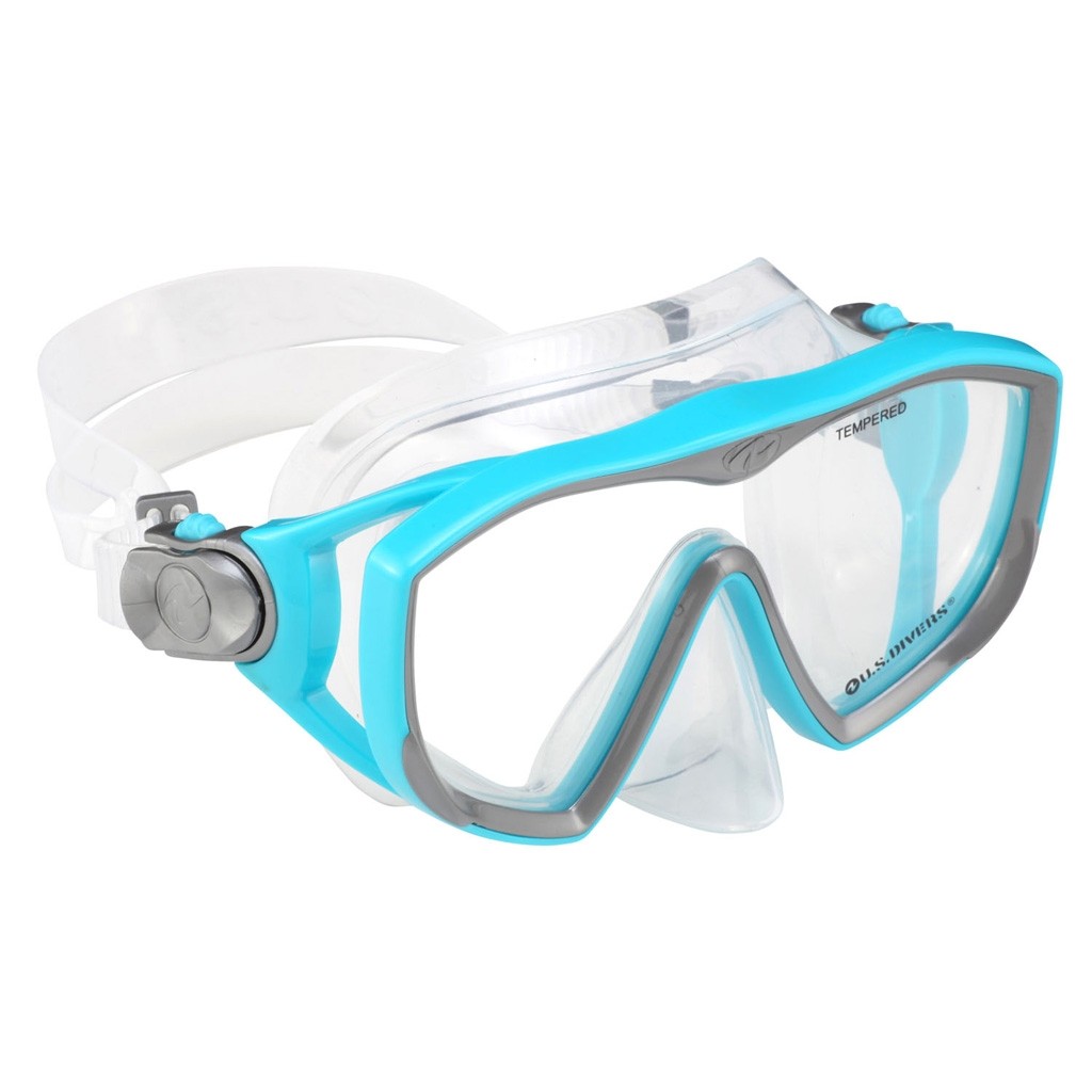 Visor Diva Turquesa de Silicon U.S Divers USDDIVAT