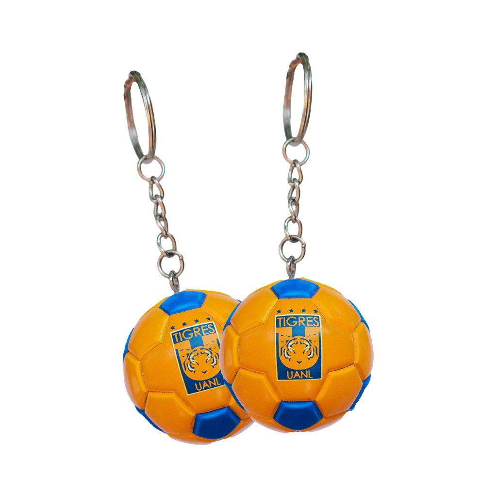 Combo Tigres 8: 2 Llaveros Balón Tigres Voltoch Oficial