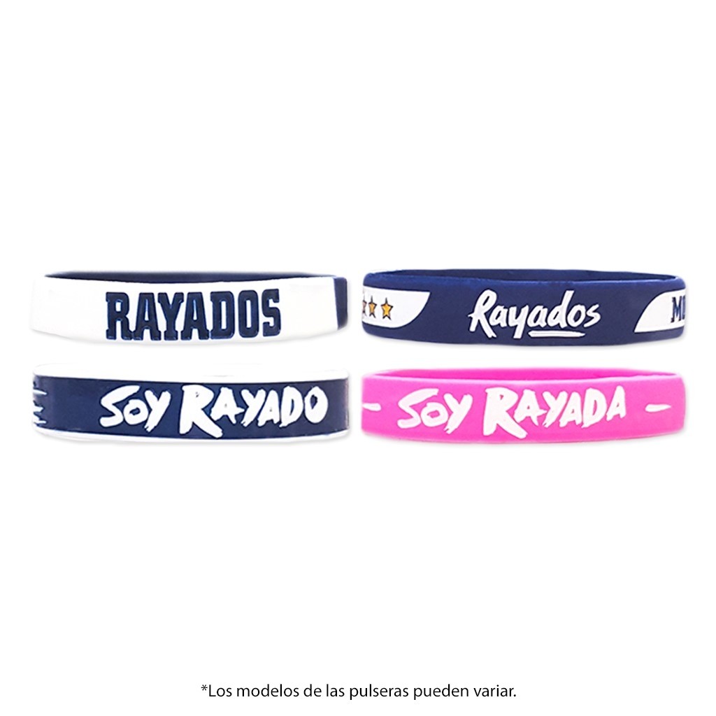 Combo Rayados 6: 4 Pulseras Delgadas Voltoch Rayados Oficial