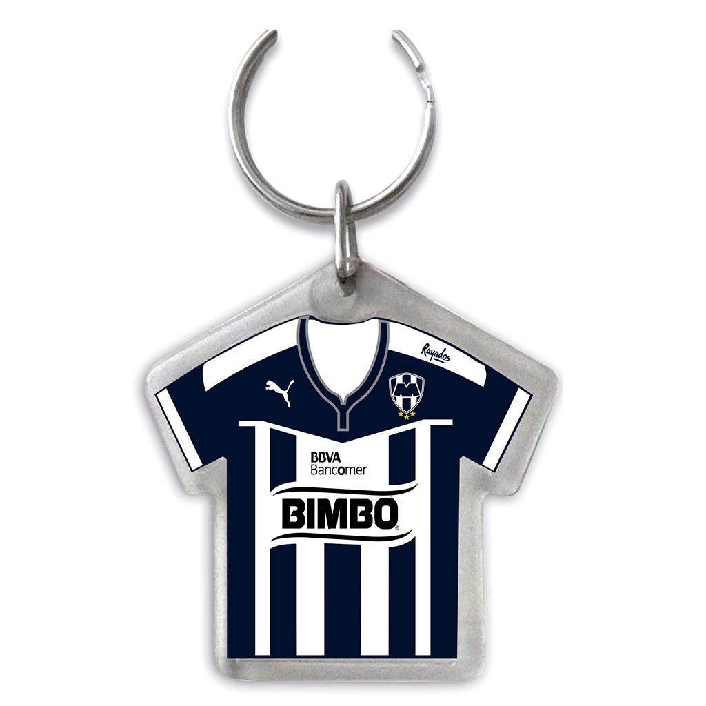 Llavero Jeresey Local Acrilico Rayados