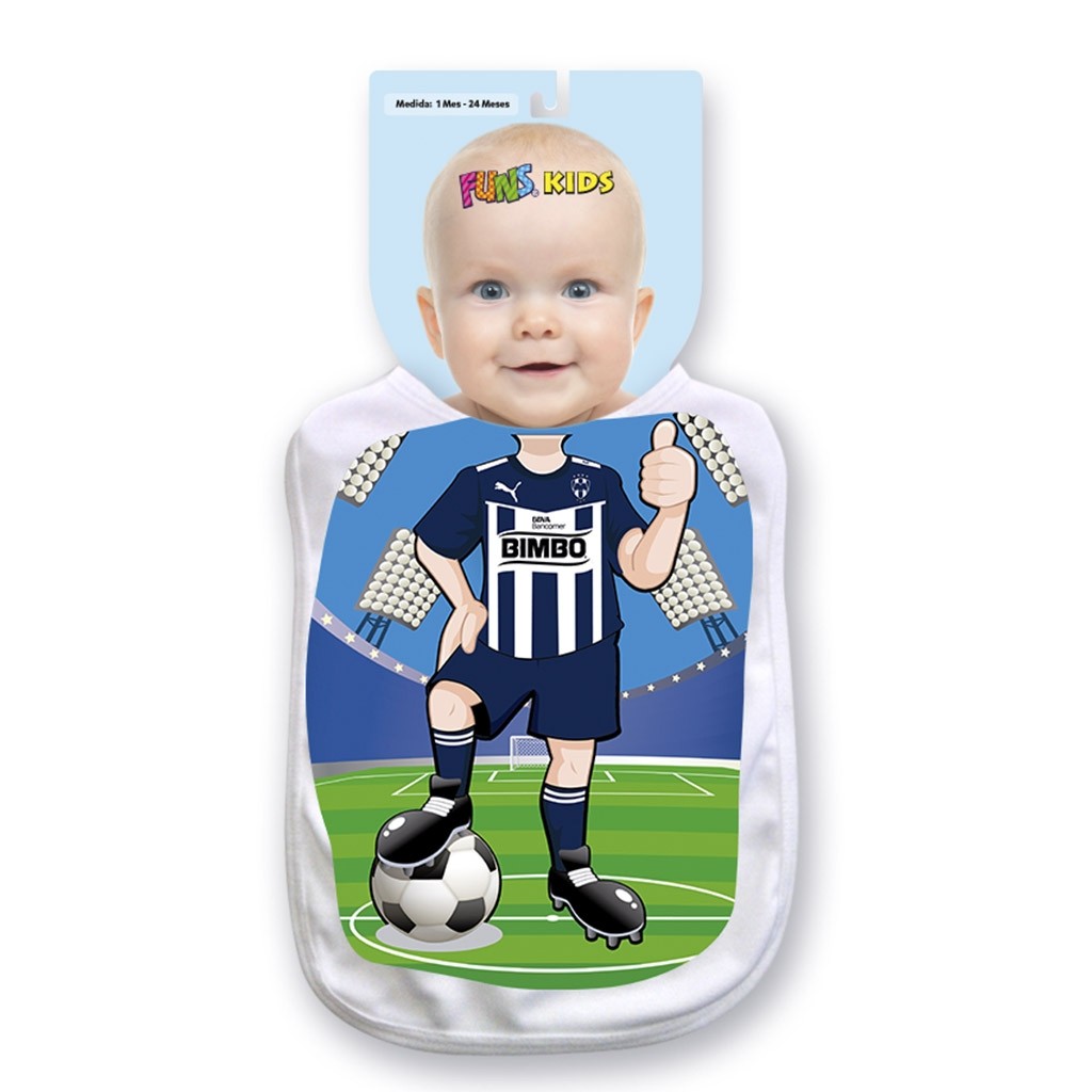 Babero Cuerpo Oficial Rayados