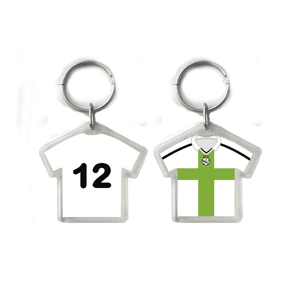 Llavero Jeresey Visitante Acrilico Santos