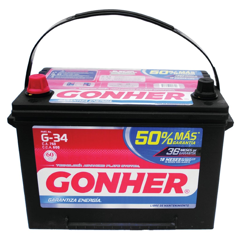 Batería Gonher G34