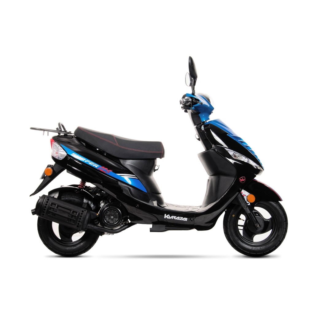 Motocicleta Tipo Scooter Kurazai Surfer2 Azul 125 cc