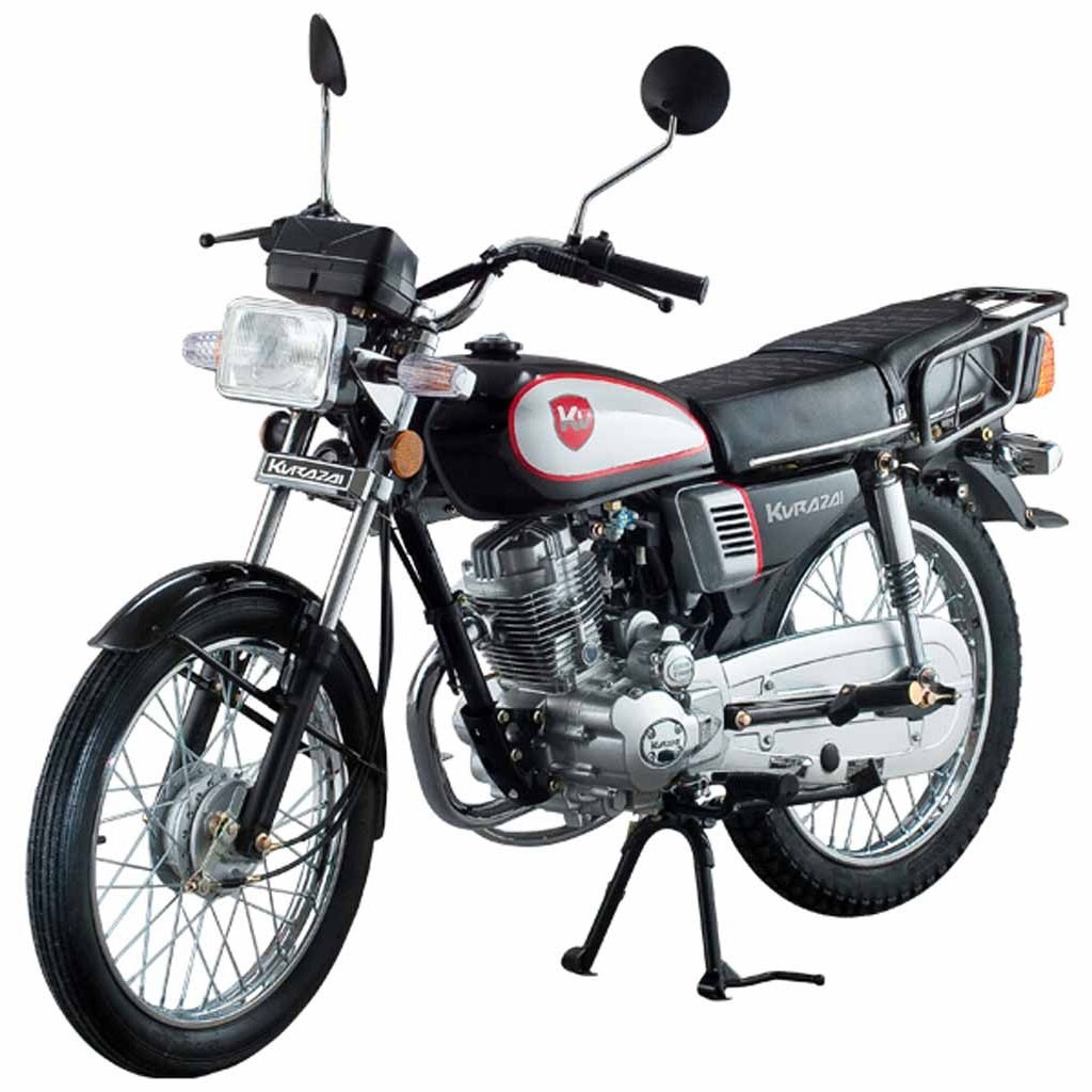 Motocicleta Estándar Kurazai Classic Negra 125 cc