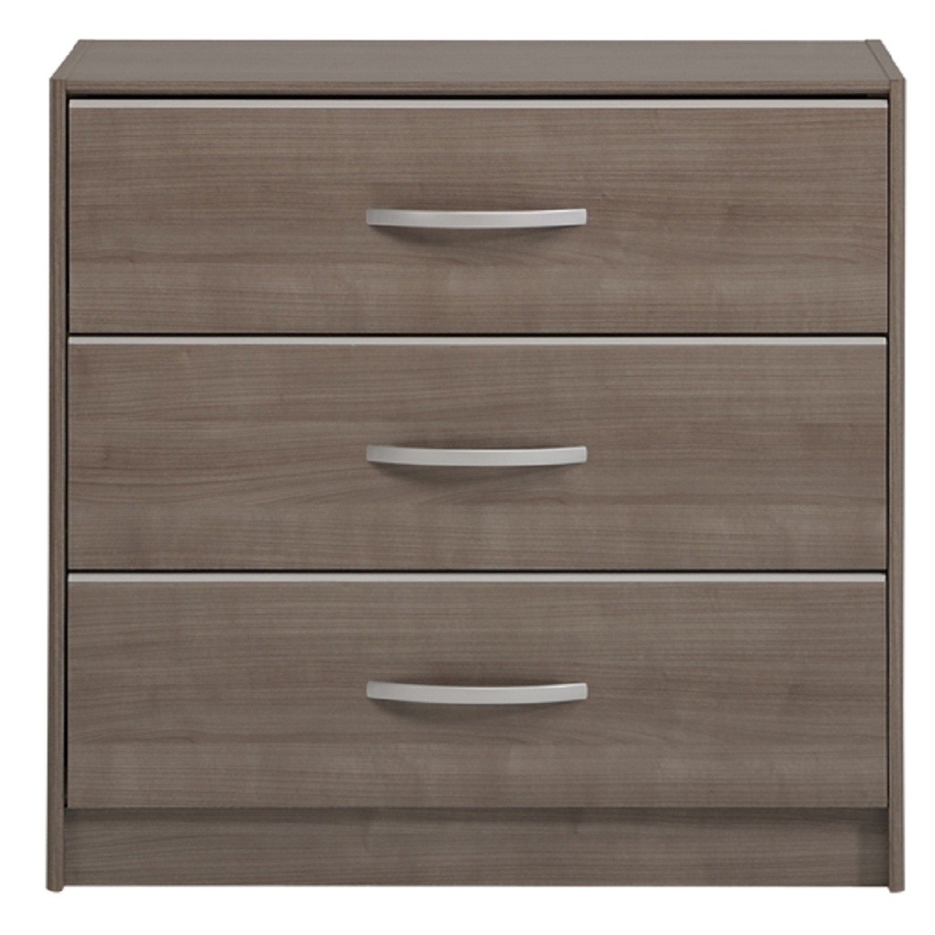 Cómoda Evo Estilo Contemporáneo 3 Cajones