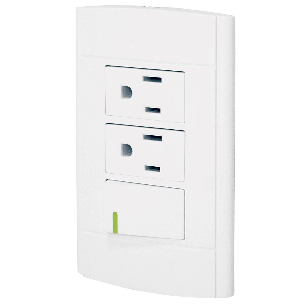 Paquete de 2 Apagador y 2 contactos Roma con placa