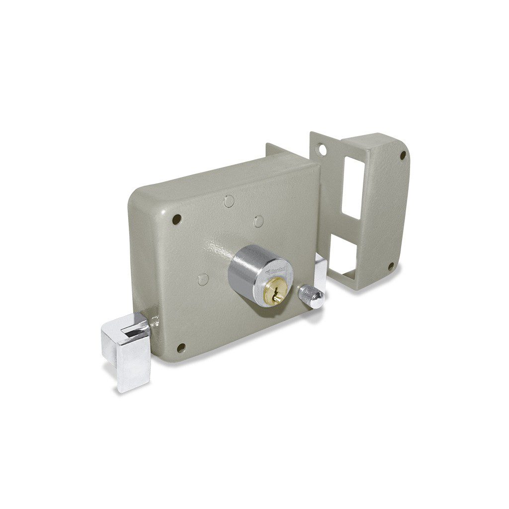 Cerradura izquierda de sobreponer fácil instalación con llave tradicional Santul