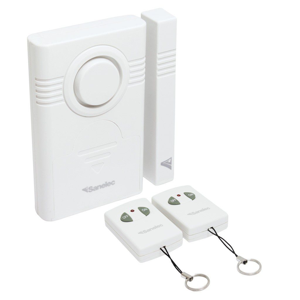 Alarma de seguridad inalámbrica con control remoto Sanelec