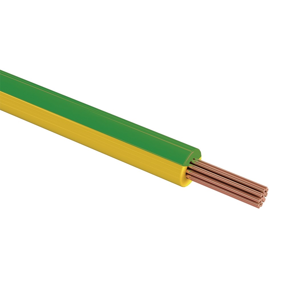 Cable THW cal 12 color verde