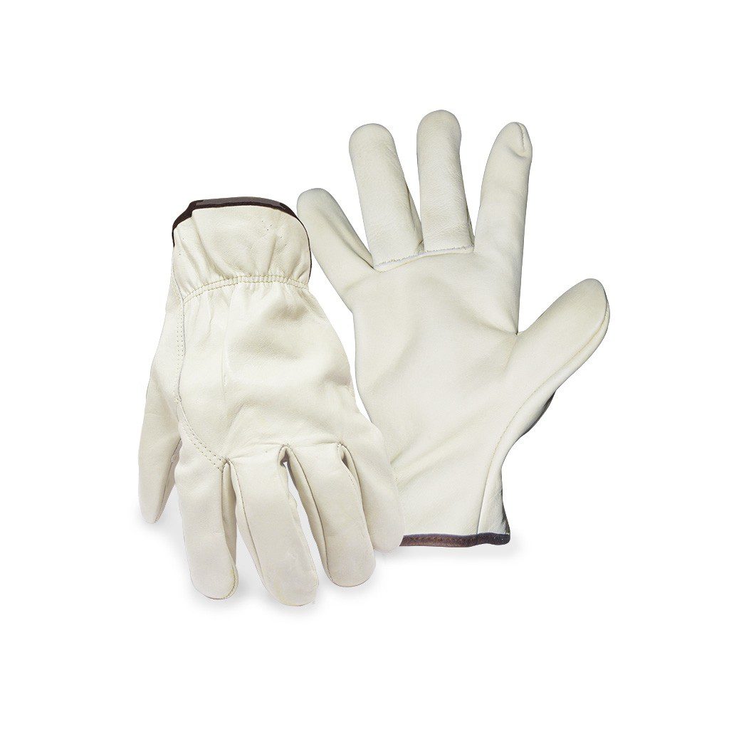 Guante de conductor piel vaca puño elástico Santul