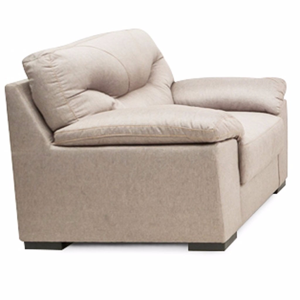 Sillón Medellín Tapizado en Lino Color Beige