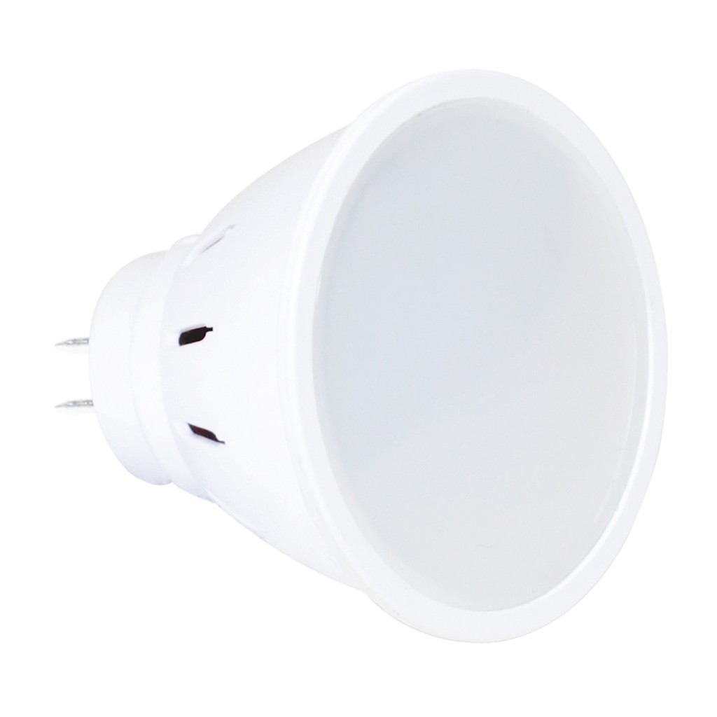 Paquete de 6 Focos dicroico 4W Luz Cálida MR16