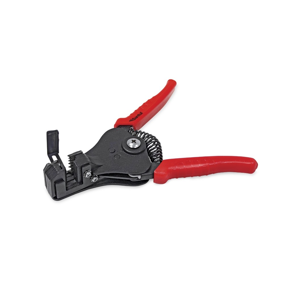 Pinza pela cable de 6" automática, tope fijo Santul