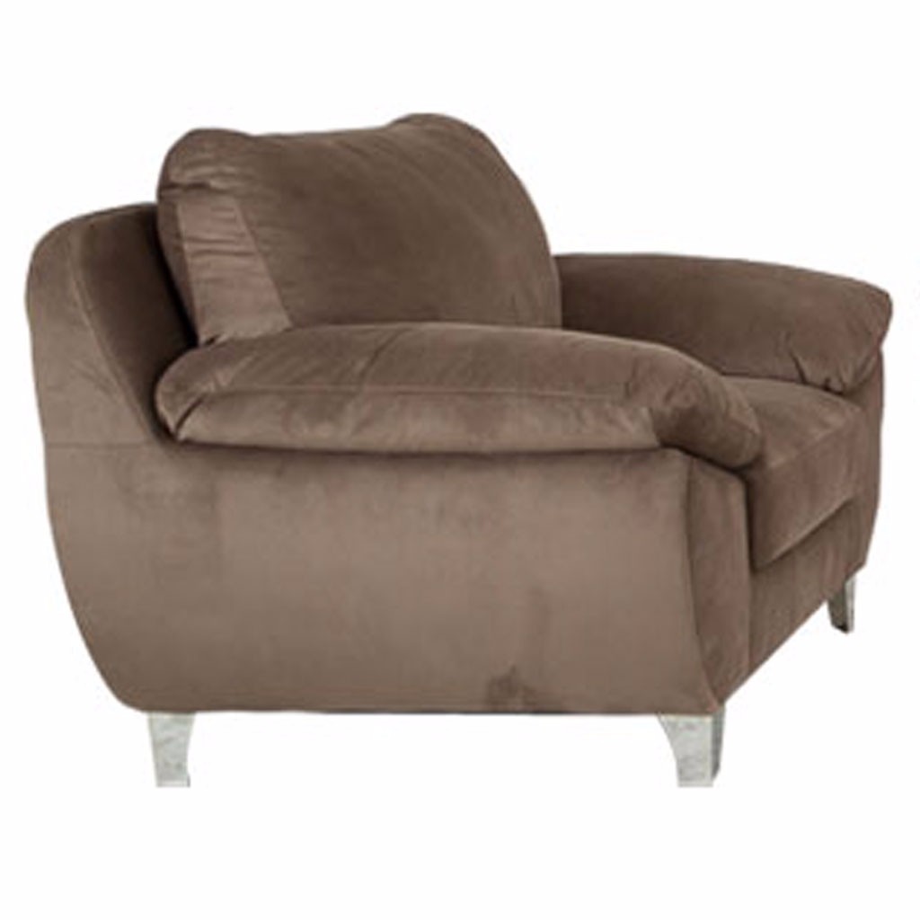 Sillón Gipsy Estilo Contemporáneo Color Café