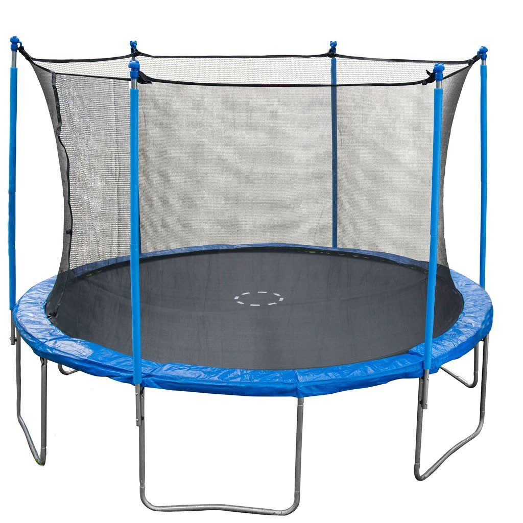 Trampolín de 3.5m con red marca X-TRENDER Azul