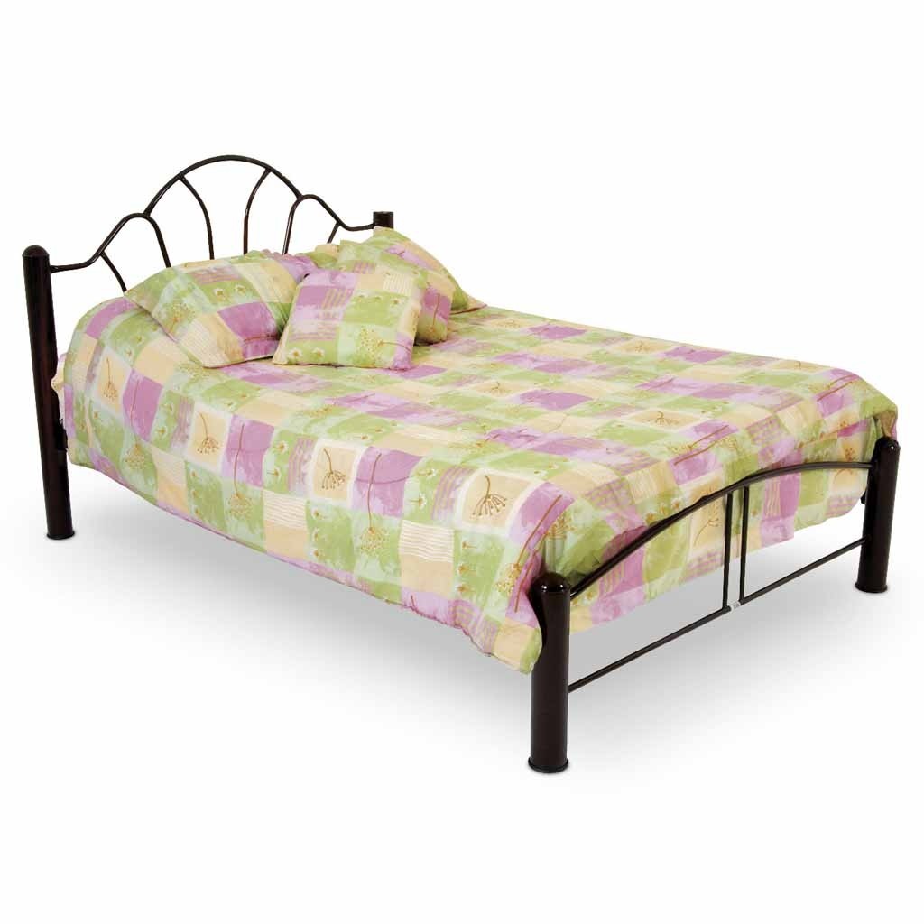 Cama matrimonial Calgary color vino