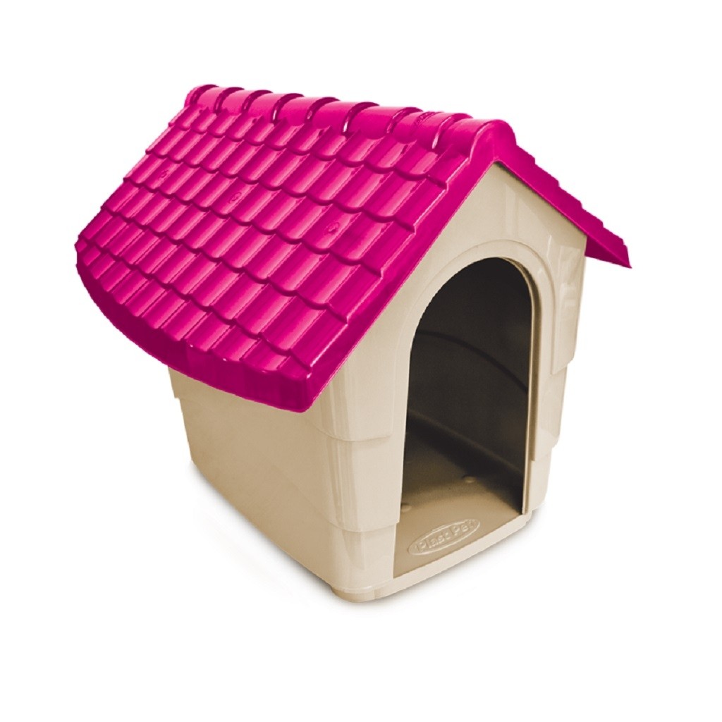 Casa Pequeña New House PlastPet Color Fiusha 260