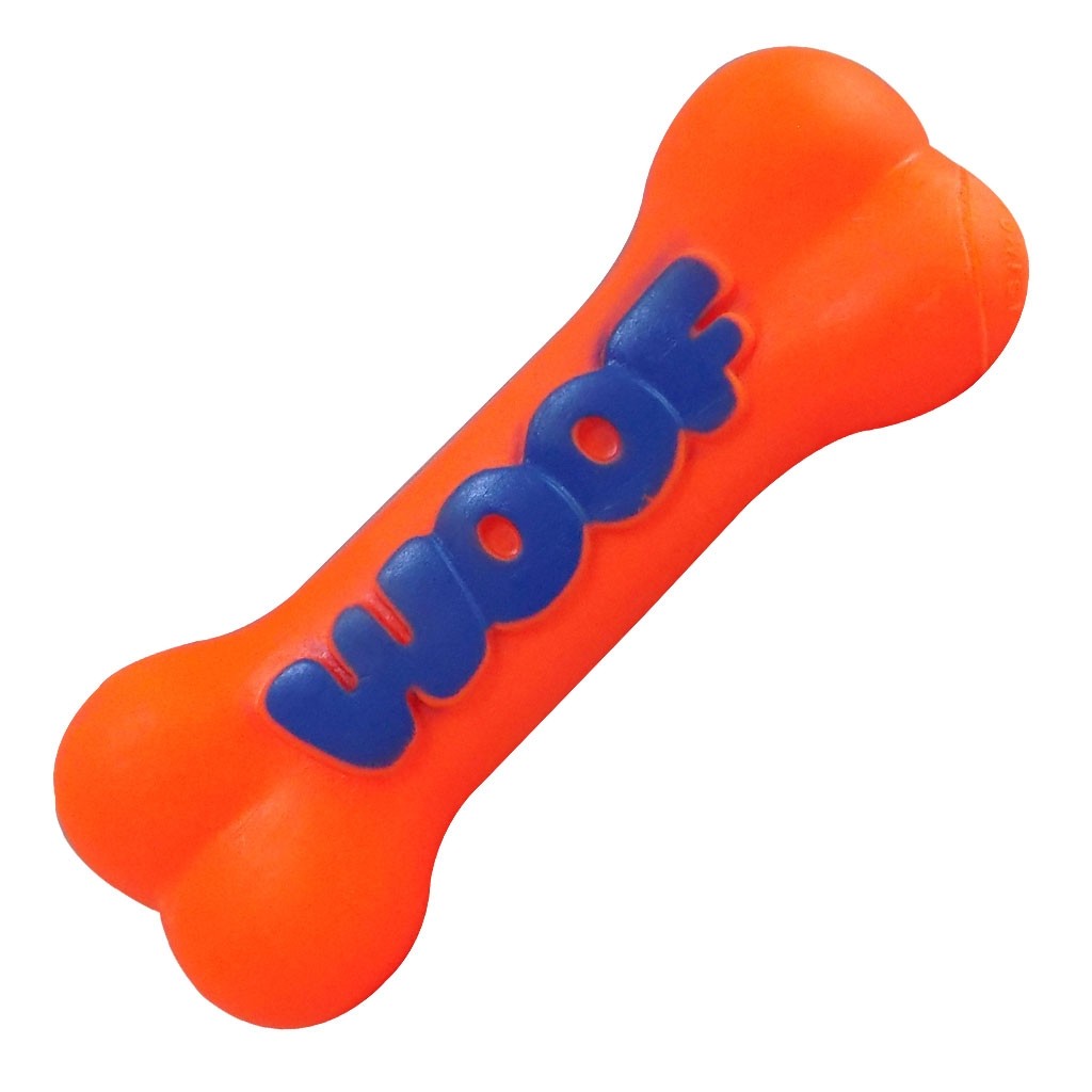 Hueso Woof Perrisimo Vinil Mediano