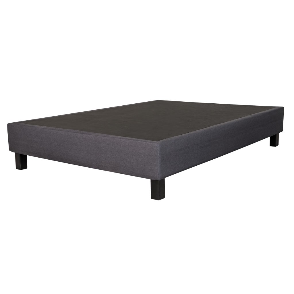 Base Individual Roy en Lino Gris