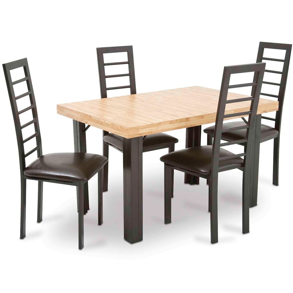 Antecomedor Tempo 4 Sillas Estilo Clásico