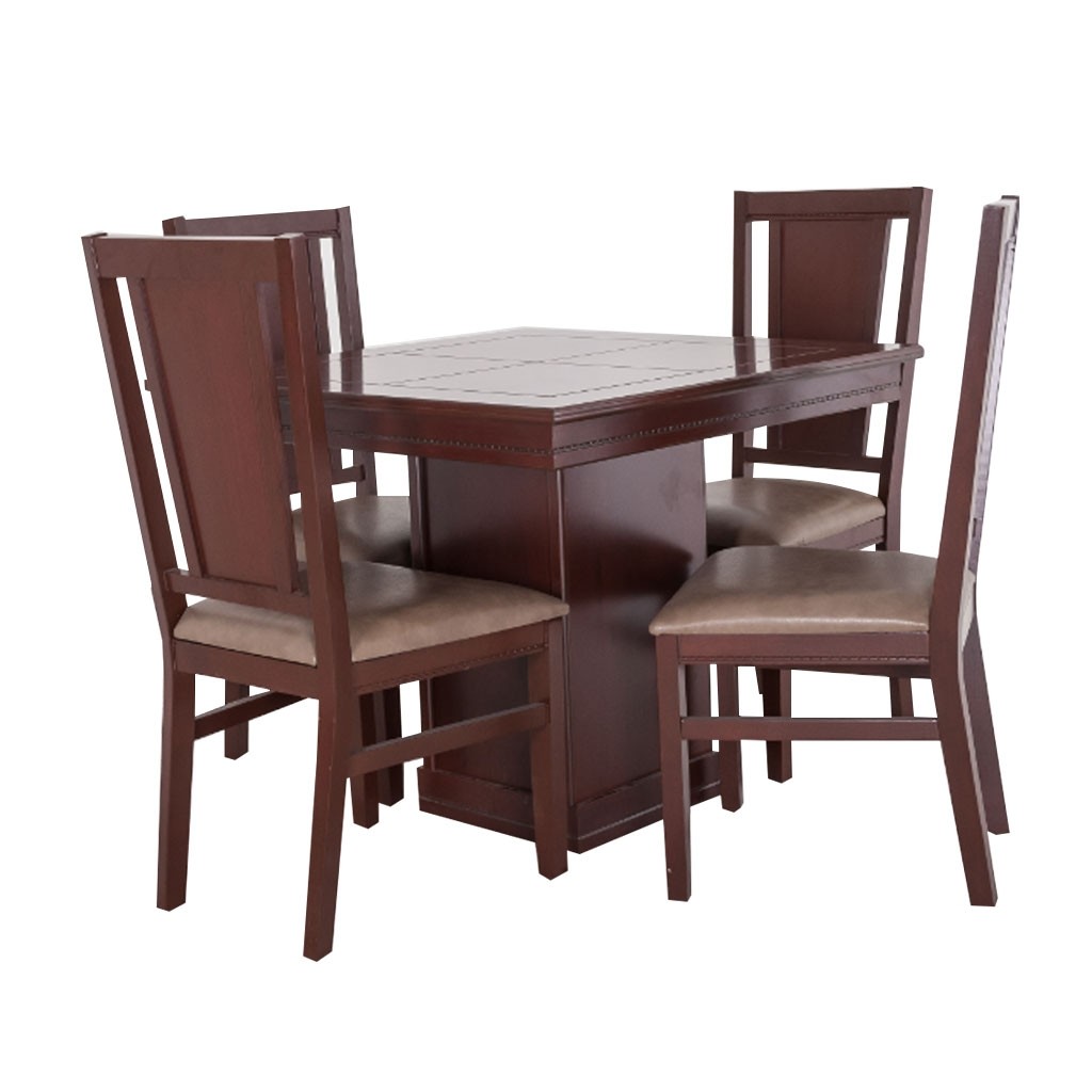 Antecomedor Merlot 4 Sillas Estilo Clásico