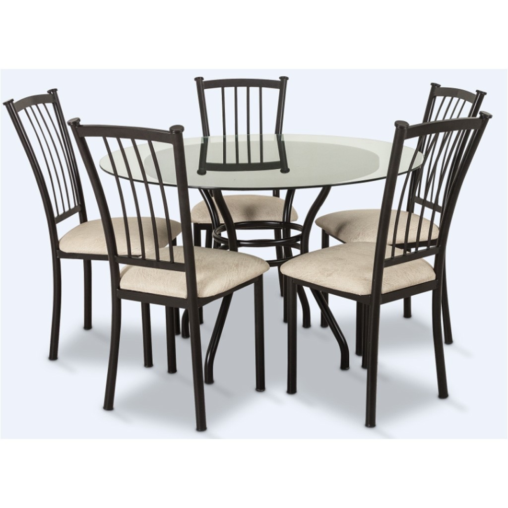 Comedor Vivenza 5 Sillas Estilo Transicional